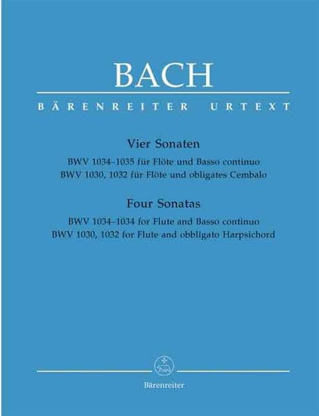 JS Bach - Four Sonatas for Flute