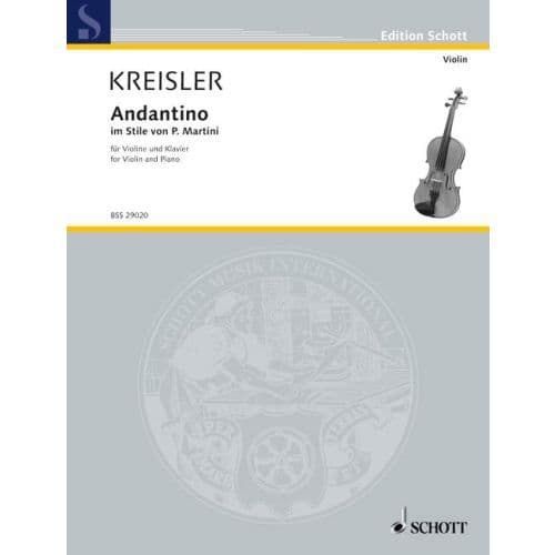 Kreisler: Andantino in the Style of Martini