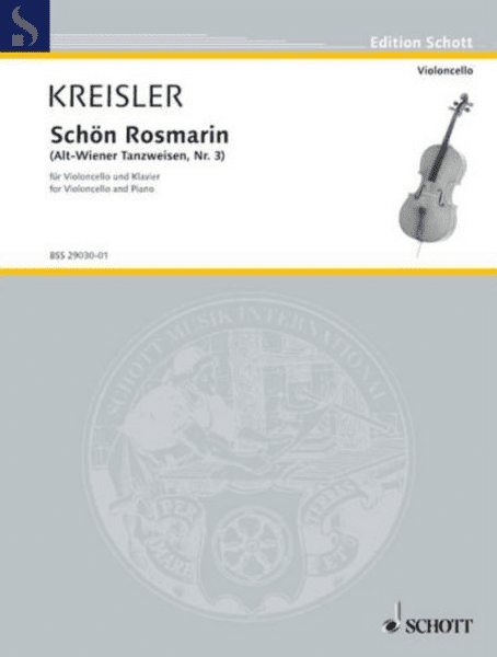 Kreisler - Schon Rosmarin for Violin and Piano