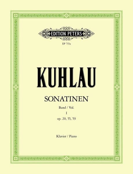 Kuhlau: Sonatinas for Piano Vol. 1