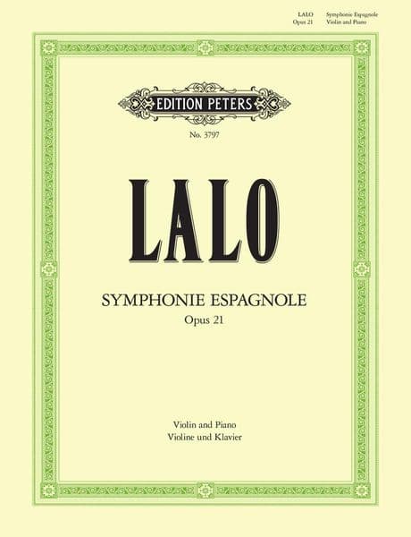 Lalo: Symphonie Espagnole Op.21 (Peters Edition)