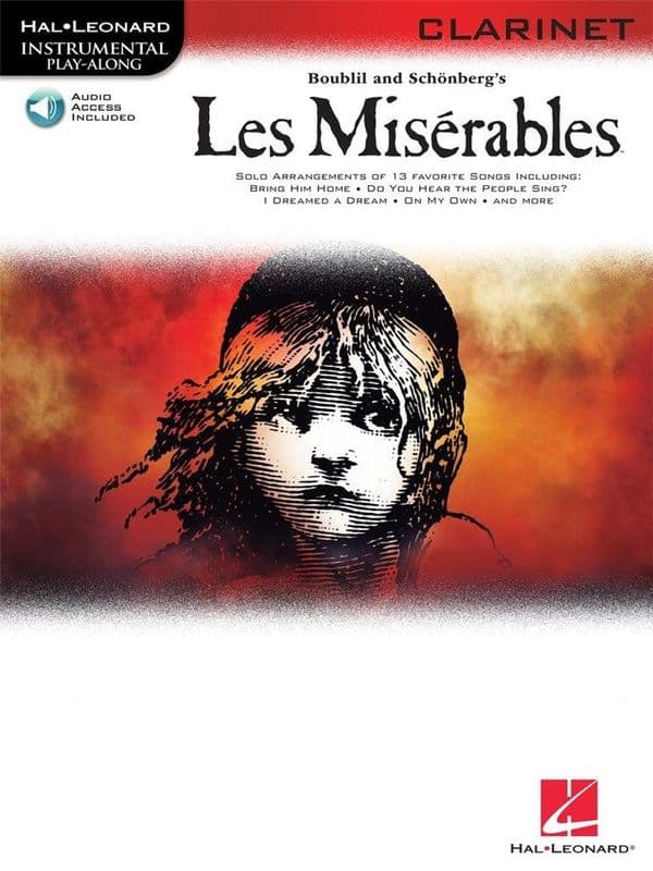 Les Miserables - Play Along for Clarinet