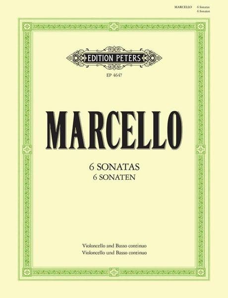 Marcello - Six Cello Sonatas Op. 2