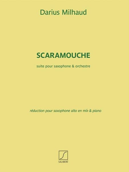 Milhaud: Scaramouche for Saxophone
