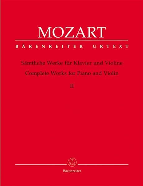 Mozart - Complete Works for Piano and Violin Vol II