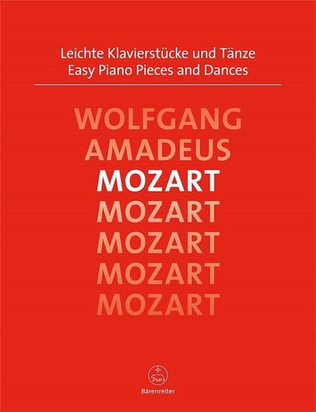 Mozart - Easy Piano Pieces and Dances