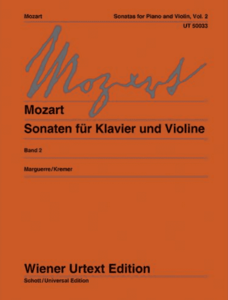 Mozart: Sonatas for Violin and Piano