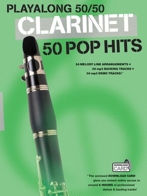 Playalong 50/50 Clarinet - 50 Pop Hits