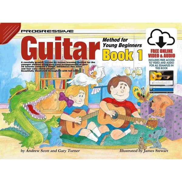 Progressive Guitar Method For Young Beginners Book 1