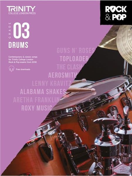 Rock & Pop Drums 2018 Grade 3