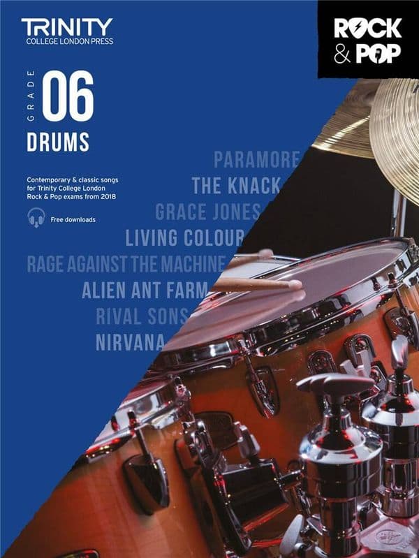 Rock & Pop Drums 2018 Grade 6