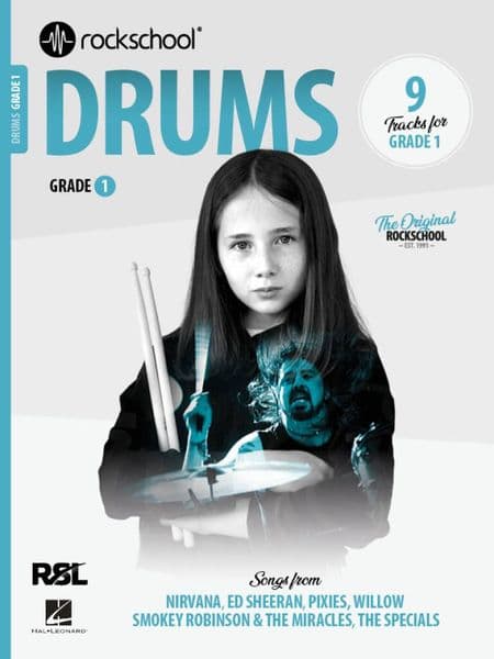 Rockschool Drums from 2024: Grade 1