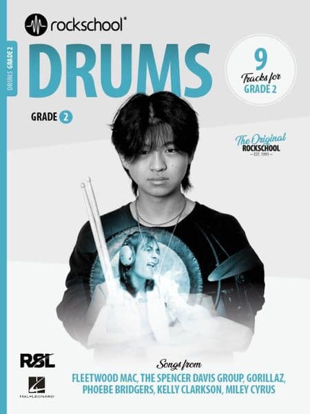 Rockschool Drums from 2024: Grade 2