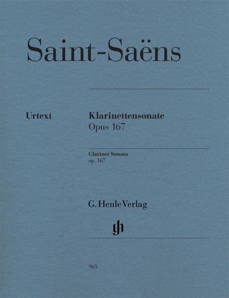 Saint-Saens: Clarinet Sonata in Eb Op.167