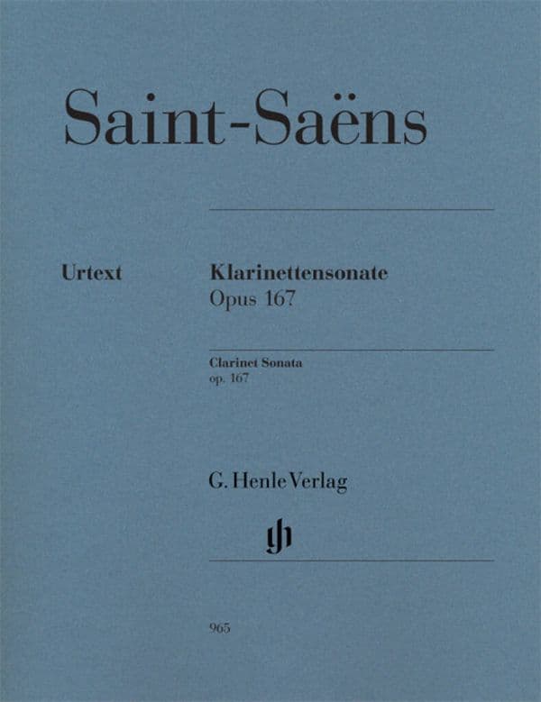 Saint-Saens: Clarinet Sonata in Eb Op.167