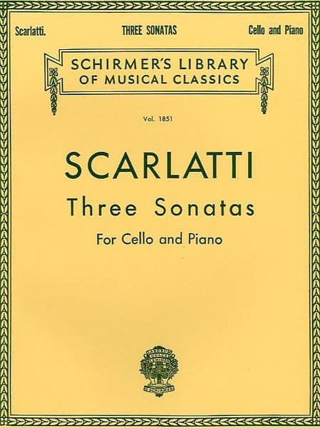 Scarlatti - Three Sonatas for Cello and Piano