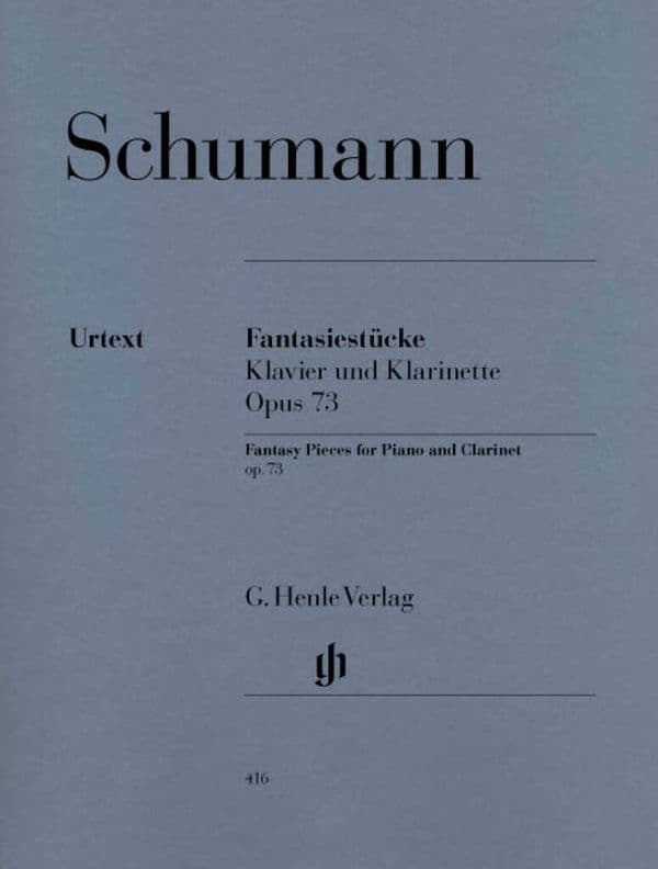 Schumann: Fantasiestucke for Clarinet (Henle)
