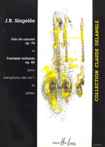 Singilee - Solo de concerto/Concertino Op. 78 for Alto Sax