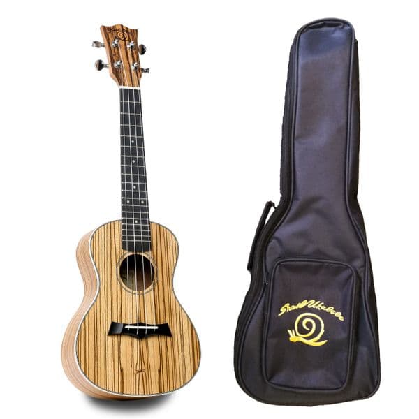 Snail Zebrano Ukulele - Tenor