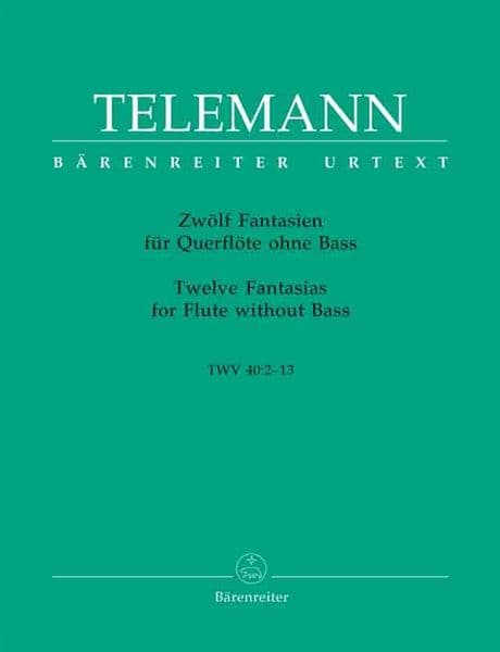 Telemann - 12 Fantasias for Flute
