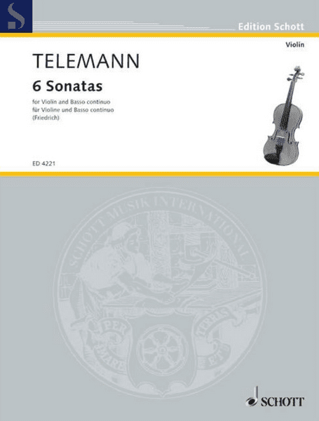 Telemann 6 Sonatas for Violin