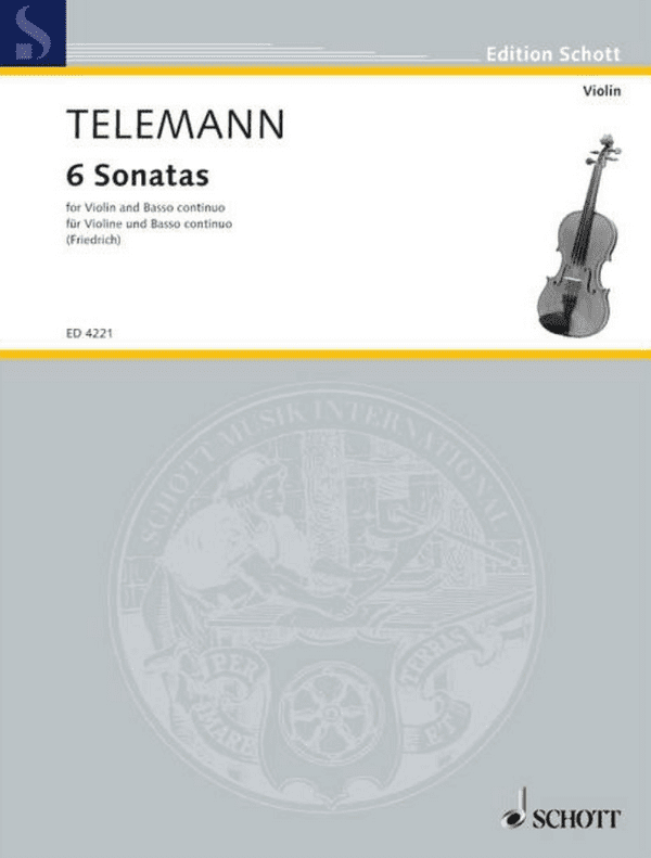 Telemann 6 Sonatas for Violin