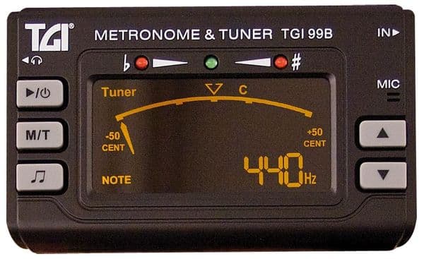 TGI Tuner/Metronome with clip