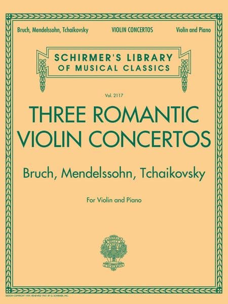 Three Romantic Violin Concertos