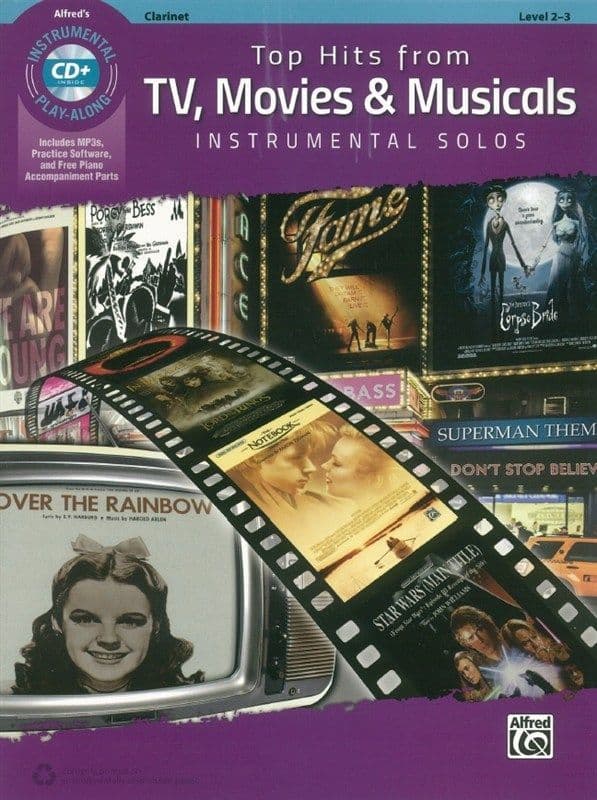 Top Hits from TV, Movies & Musicals - Clarinet