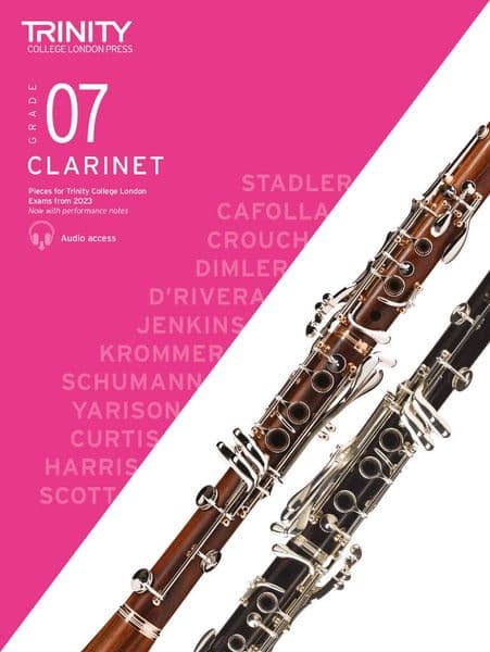 Trinity Clarinet Exam Piecesfrom 2023 - Grade 7