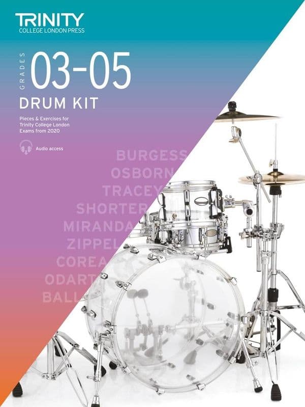 Trinity College Drum Kit Grade 3 - 5