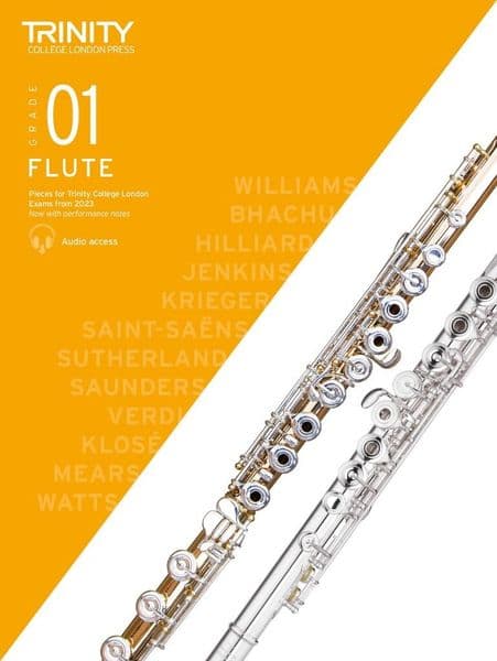 Trinity Flute Exam Piecesfrom 2023 - Grade 1