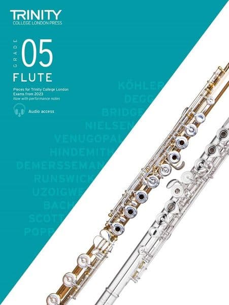 Trinity Flute Exam Piecesfrom 2023 - Grade 5