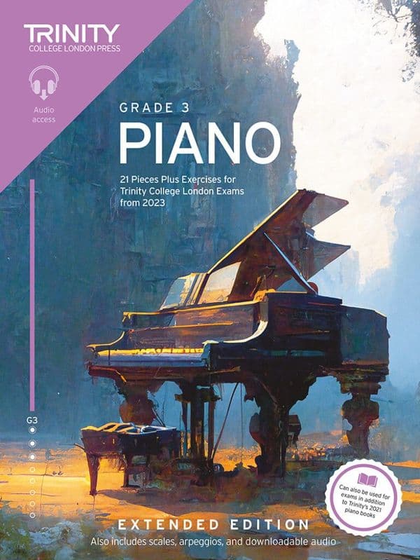Trinity Piano from 2023 Grade 3 Extended Edition