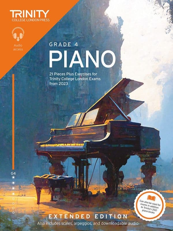 Trinity Piano from 2023 Grade 4 Extended Edition