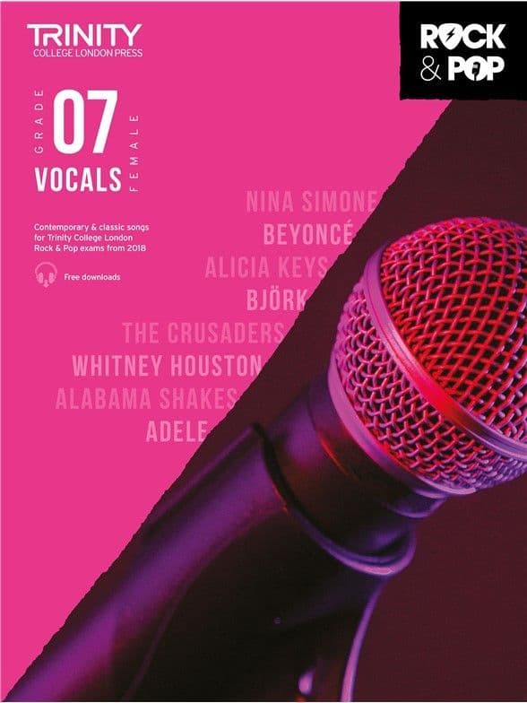 Trinity Rock & Pop 2018 Vocals Grade 7 - Female