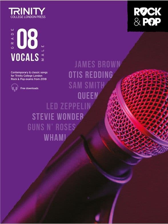 Trinity Rock & Pop 2018 Vocals Grade 8 - Male
