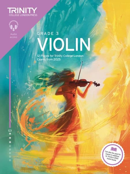 Trinity Violin Exam Pieces 2025 Grade 3
