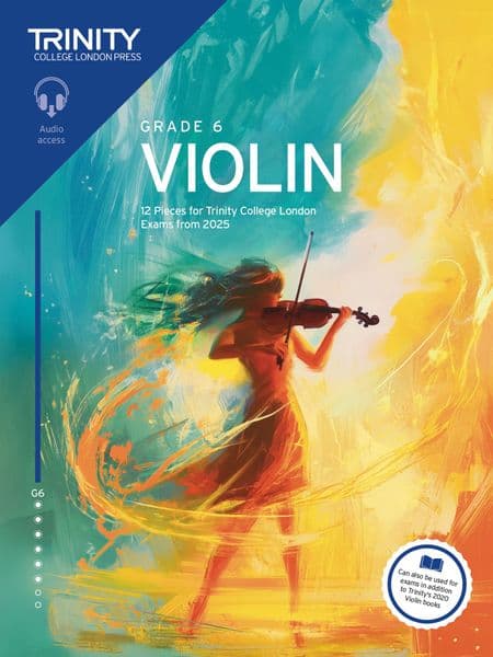 Trinity Violin Exam Pieces 2025 Grade 6