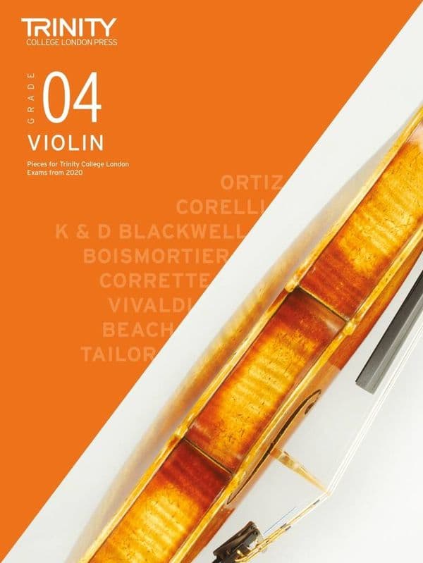 Trinity Violin Exam Pieces Grade 4 from 2020