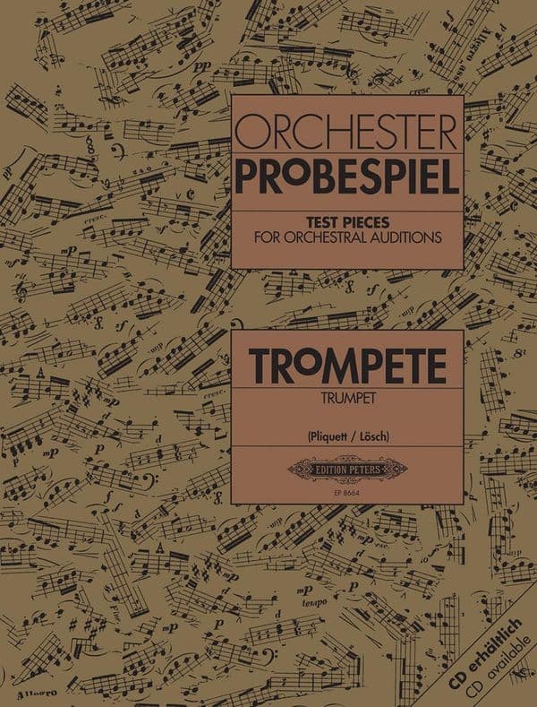 Trumpet Test Pieces for Orchestral Auditions (Orchester Probespiel)