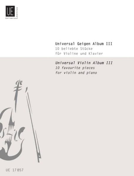 Universal Violin Album Book 3
