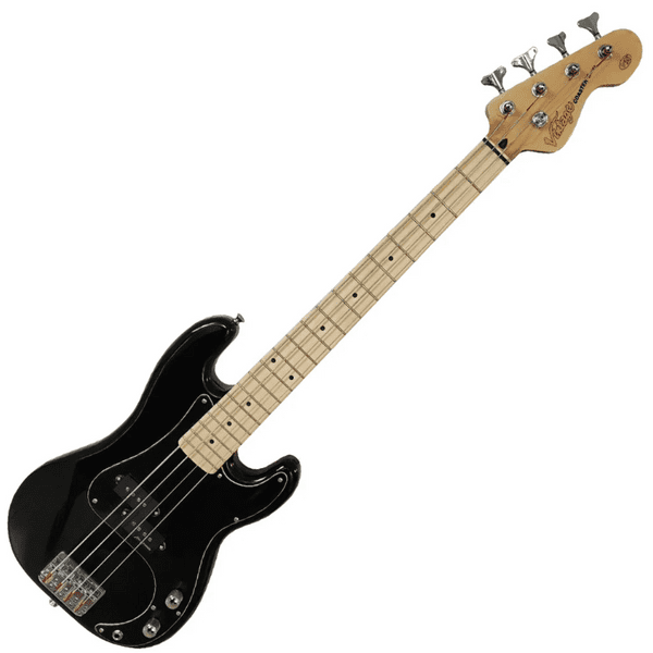 Vintage V40 Coaster Bass Guitar - Black