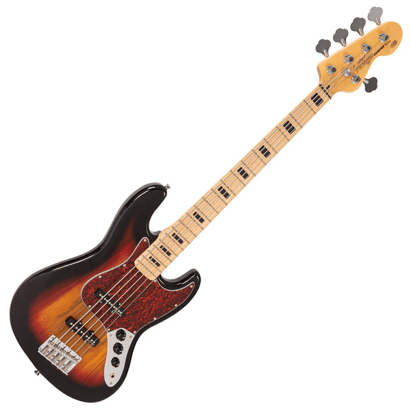Vintage V459 Coaster 5-String Bass Guitar