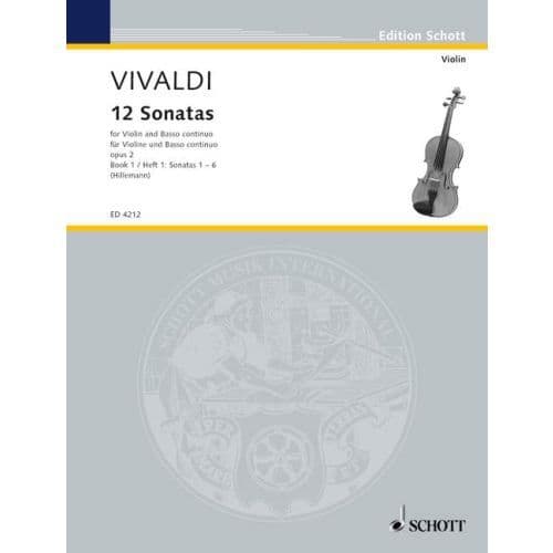 Vivaldi - 12 Sonatas for Violin Op. 2 Book 1