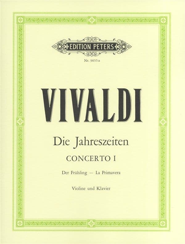 Vivaldi - Spring for Violin & Piano