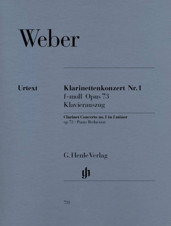 Weber - Clarinet Concerto No.1 (Henle)