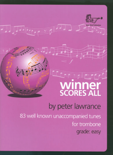 Winner Scores All (Bass Clef Trombone) with CD