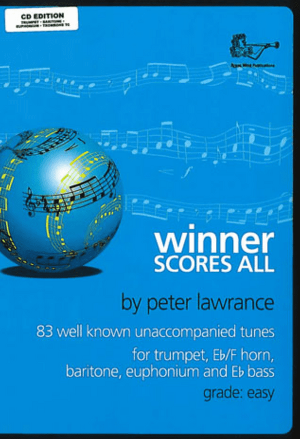 Winner Scores All Treble Clef Brass + CD