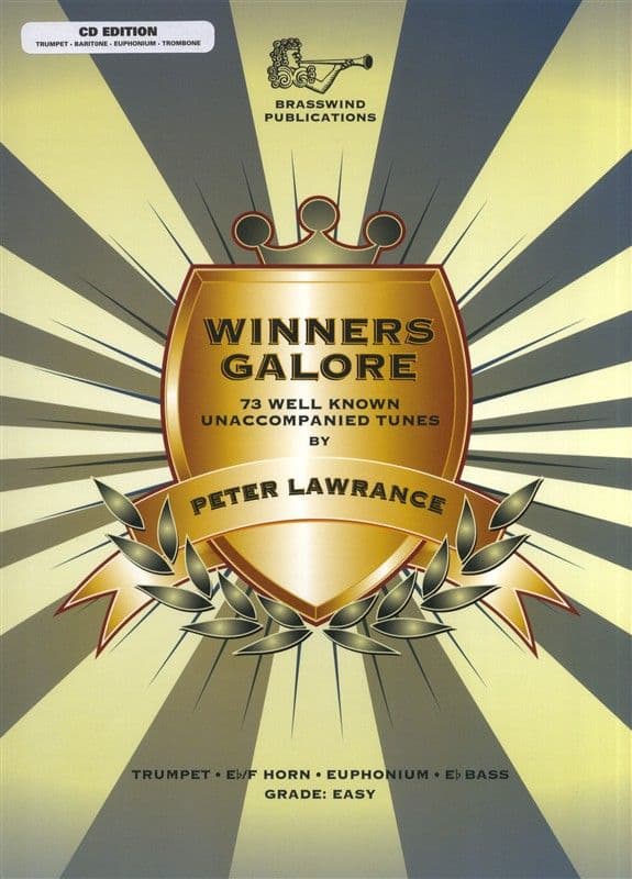 Winners Galore Treble Clef Brass with CD (Eb/F horn)